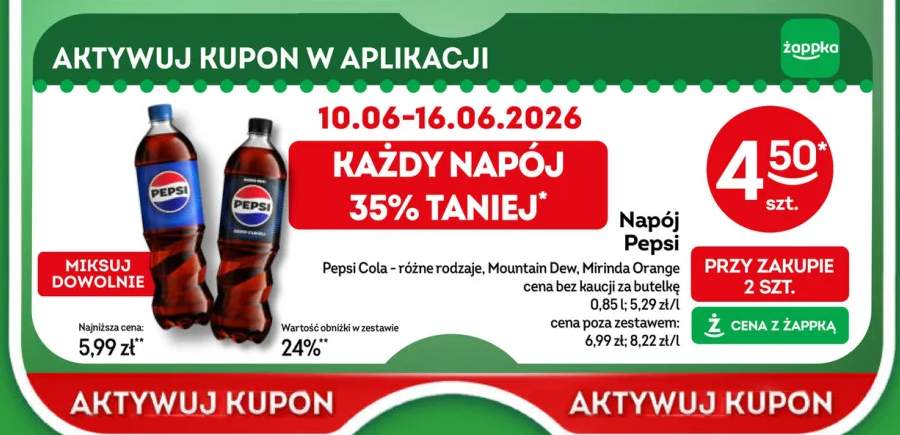 Napój gazowany Mountain Dew