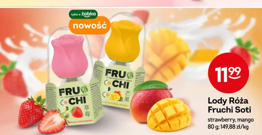 Lody Róża Fruchi Soti mango