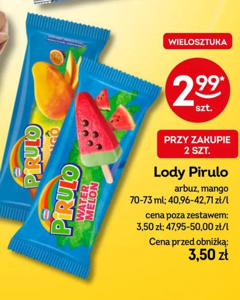 Lody Pirulo arbuz