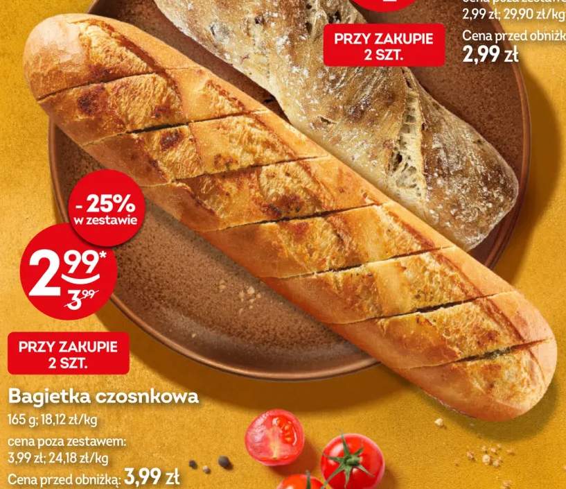 Bagietka czosnkowa