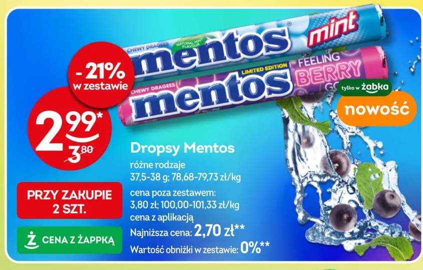 Dropsy Mentos mint