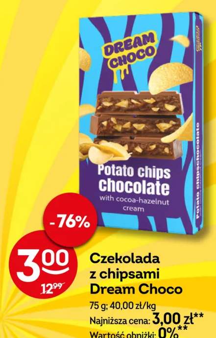 Czekolada z chipsami Dream Choco