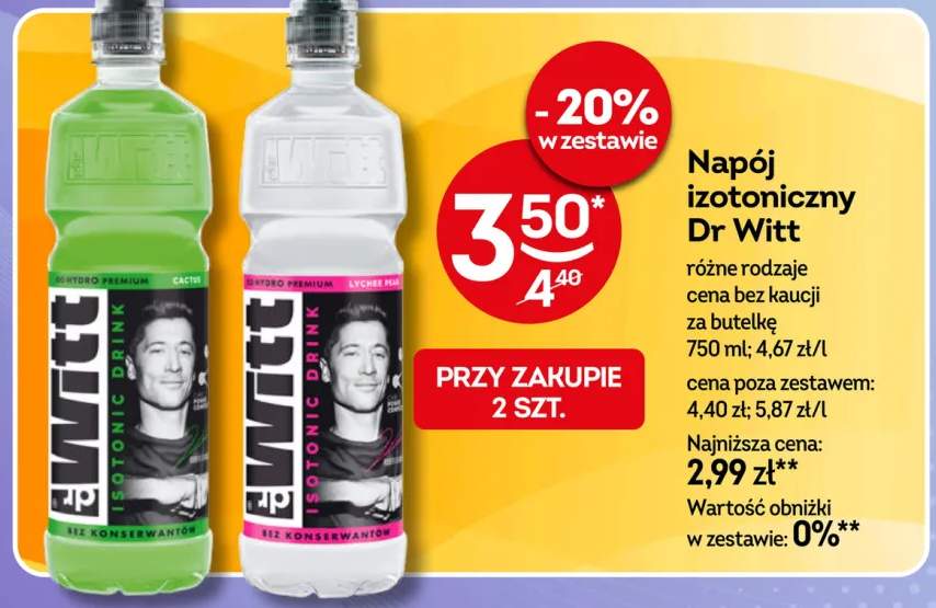 Napój izotoniczny Dr Witt Cactus