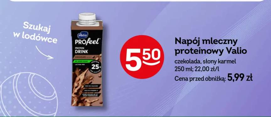 Napój mleczny proteinowy Valio PROfeel czekolada