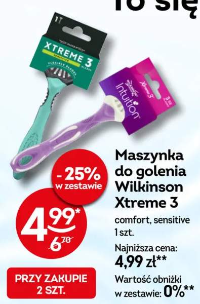 Maszynka do golenia Wilkinson Xtreme 3 comfort