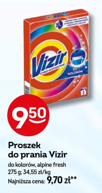 Proszek do prania Vizir do kolorów