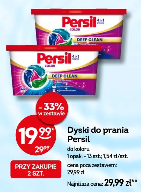 Dyski do prania Persil do koloru