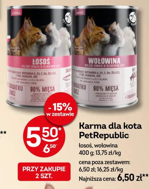 Karma dla kota PetRepublic wołowina