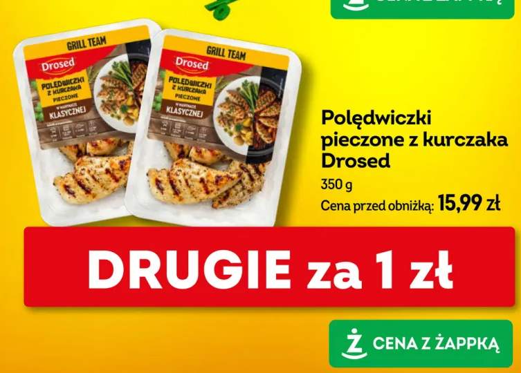 Polędwiczki pieczone z kurczaka Drosed Grill Team w marynacie klasycznej