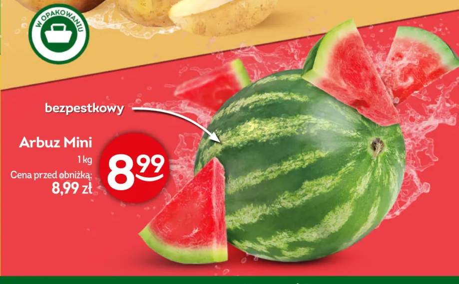 Arbuz Mini bezpestkowy