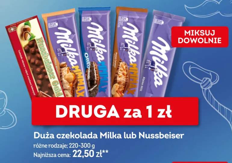 Czekolada Nussbeisser Gold +4 warianty