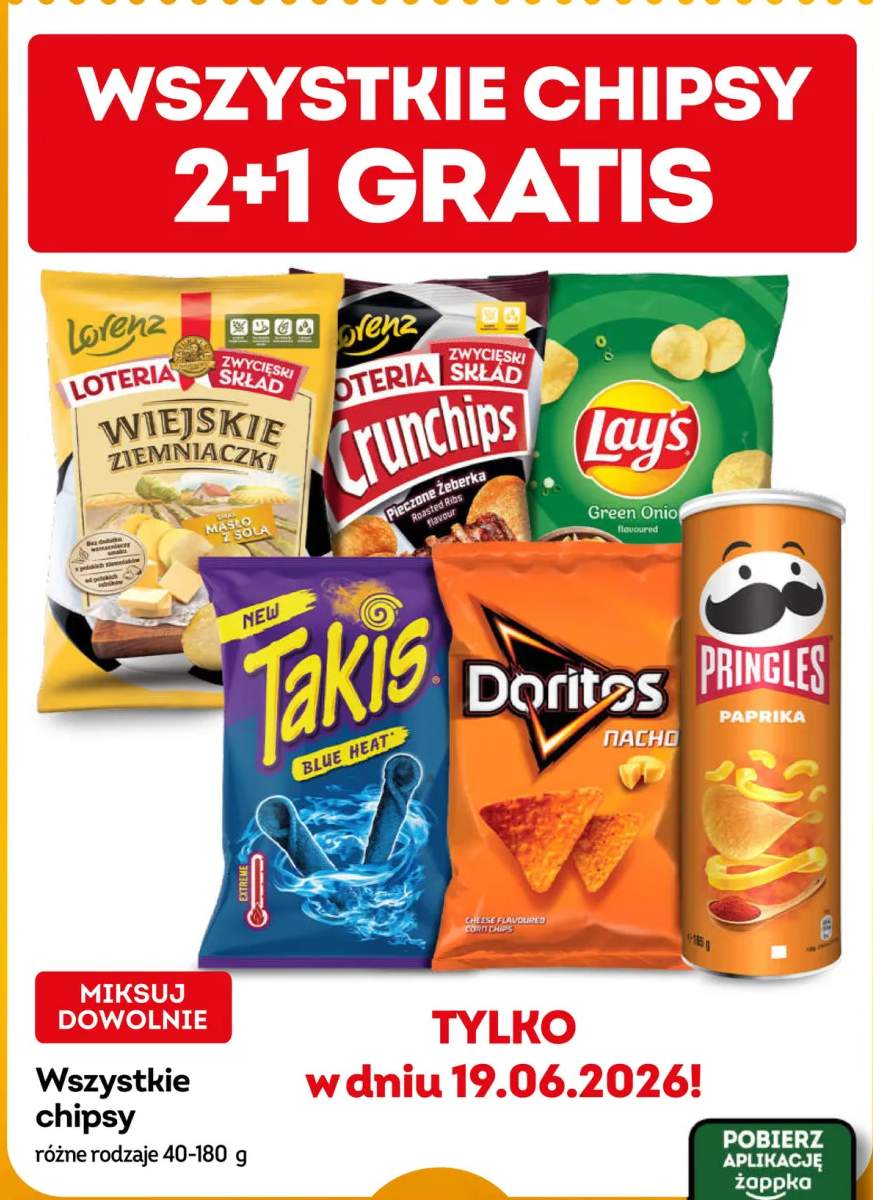 Chipsy Wiejskie Ziemniaczki Masło z solą +5 wariantów