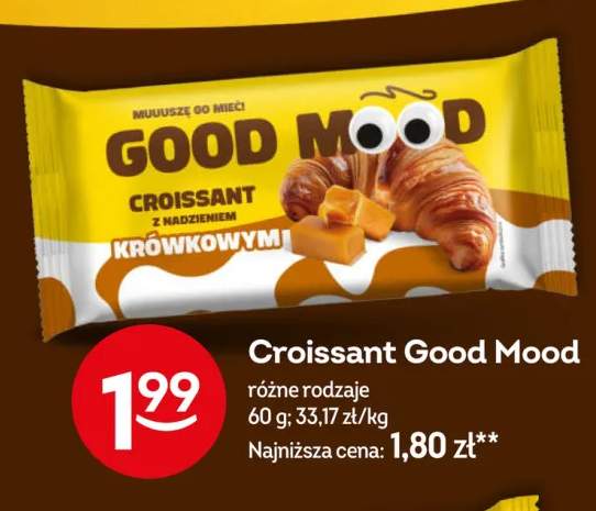 Croissant z nadzieniem krówkowym Good Mood