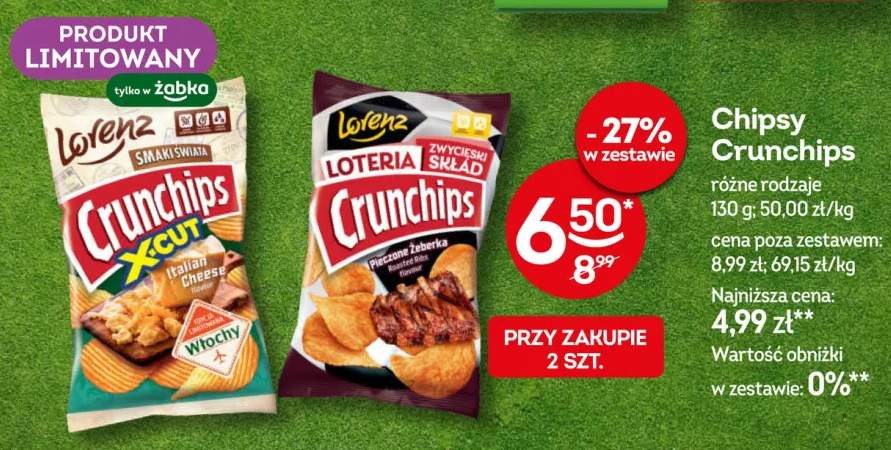 Chipsy Crunchips X-Cut Italian Cheese +1 wariant