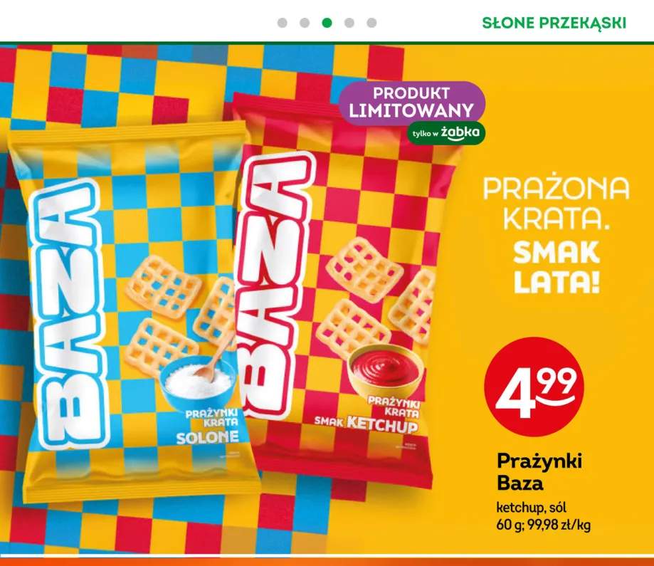 Prażynki Baza solone +1 wariant