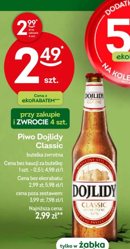 Piwo Dojlidy Classic