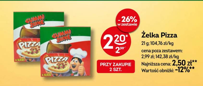 Żelka Pizza Gummi Zone