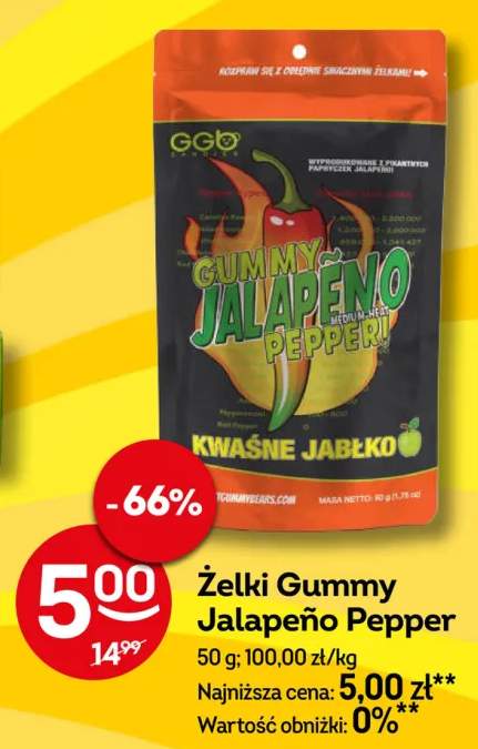 Żelki Gummy Jalapeño Pepper