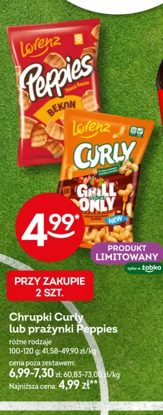 Chrupki Lorenz Curly +1 wariant