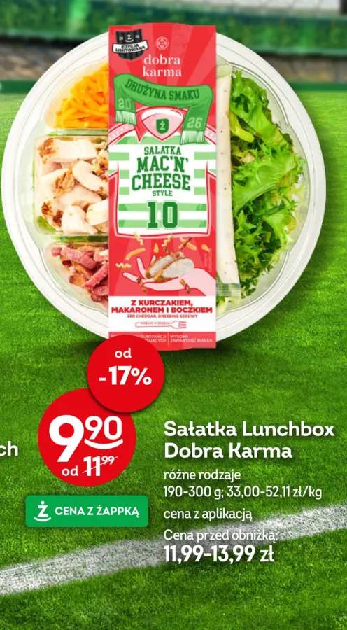 Sałatka Lunchbox Mac'N'Cheese Style Dobra Karma