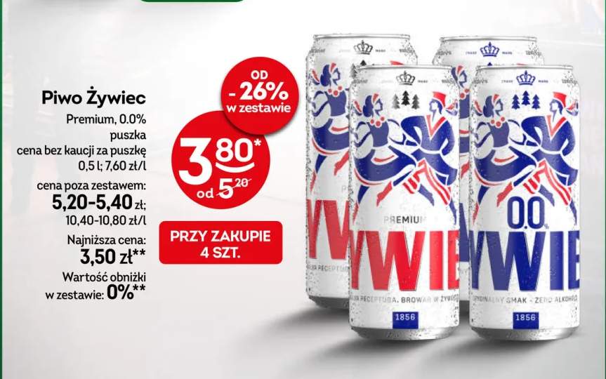 Piwo Żywiec Premium +1 wariant