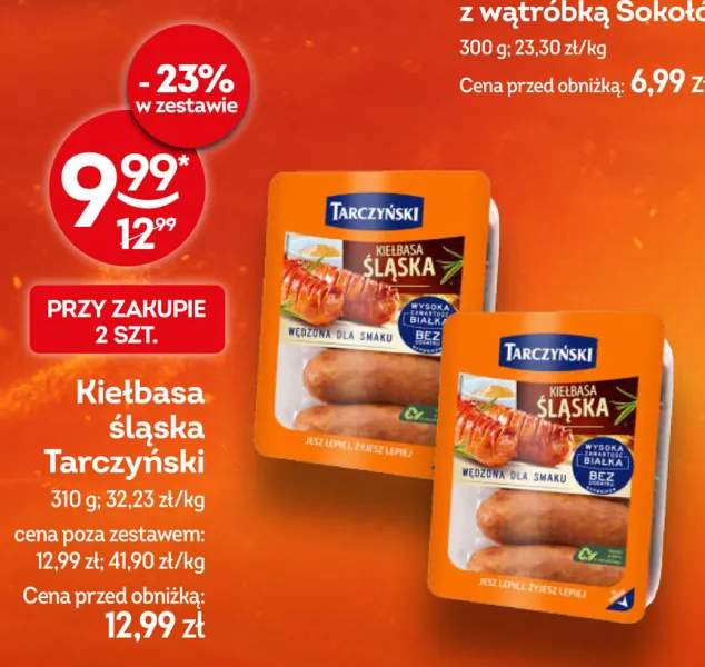 Kiełbasa śląska Tarczyński