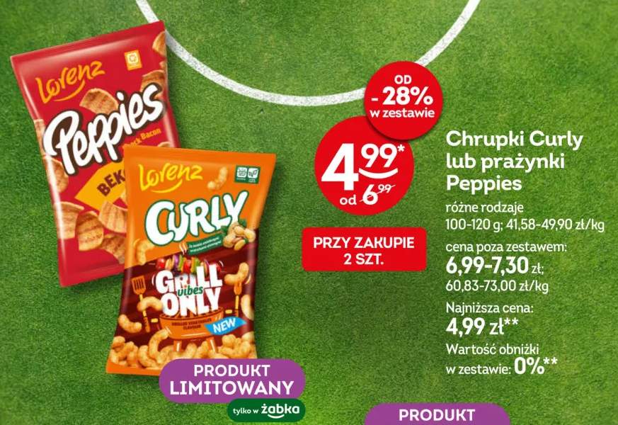 Prażynki Peppies Lorenz +1 wariant