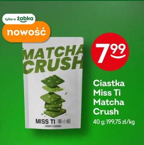 Ciastka Miss Ti Matcha Crush