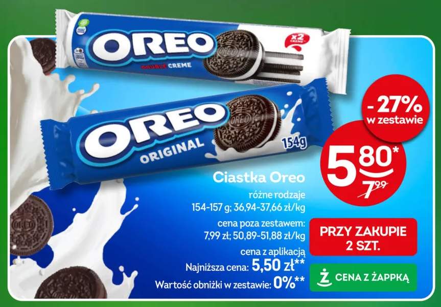 Ciastka Oreo Original +1 wariant