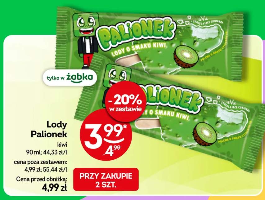 Lody Palionek kiwi