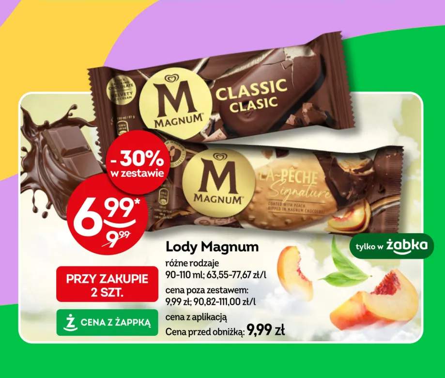 Lody Magnum Classic +1 wariant