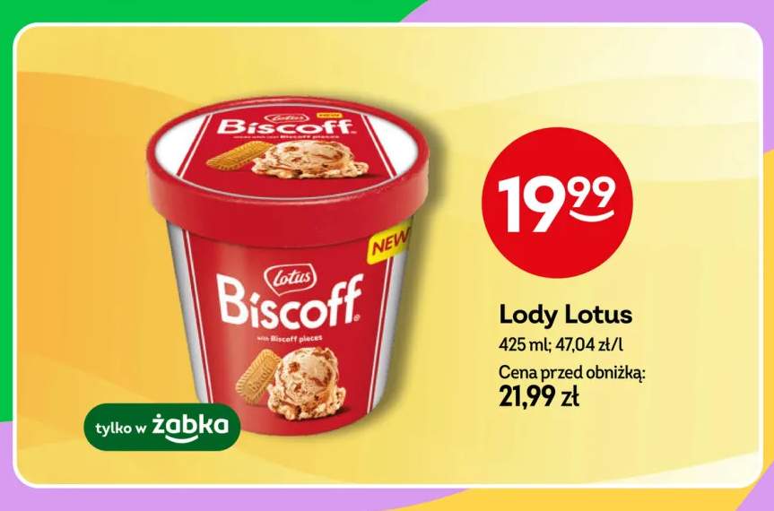 Lody Lotus Biscoff