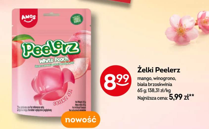 Żelki Peelerz mango +2 warianty