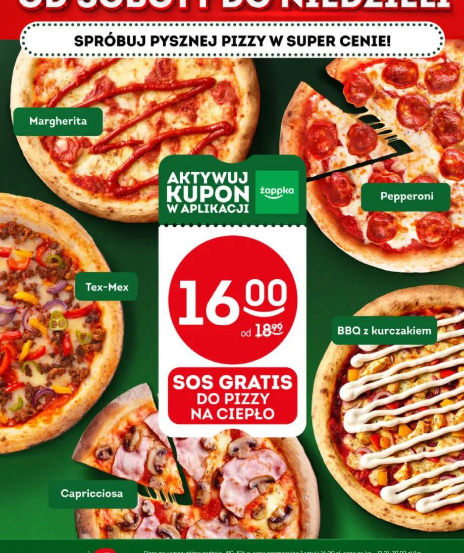 Pizza Margherita +4 warianty