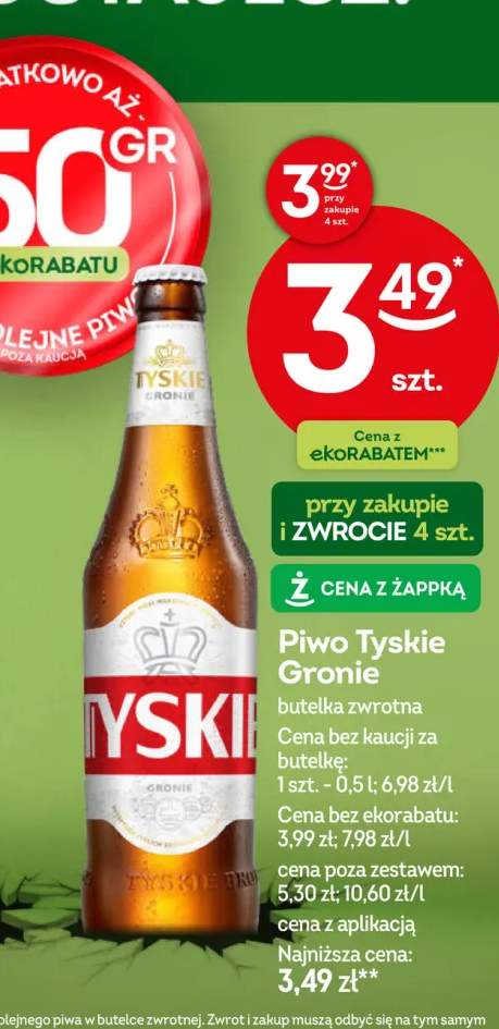 Piwo Tyskie Gronie