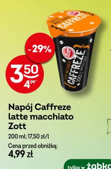 Napój Caffreze latte macchiato Zott