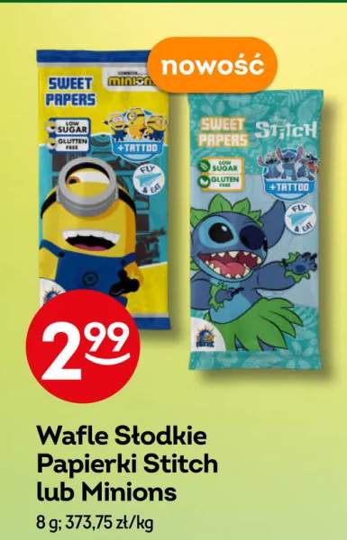 Wafle słodkie Sweet Papers Stitch +1 wariant