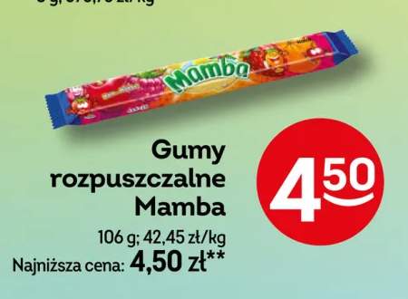 Gumy rozpuszczalne Mamba
