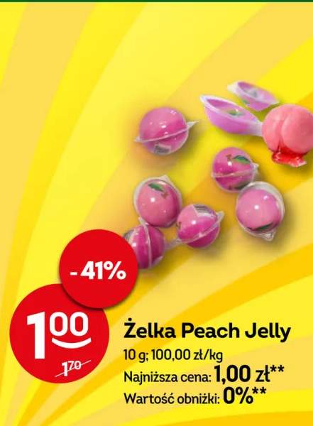 Żelka Peach Jelly