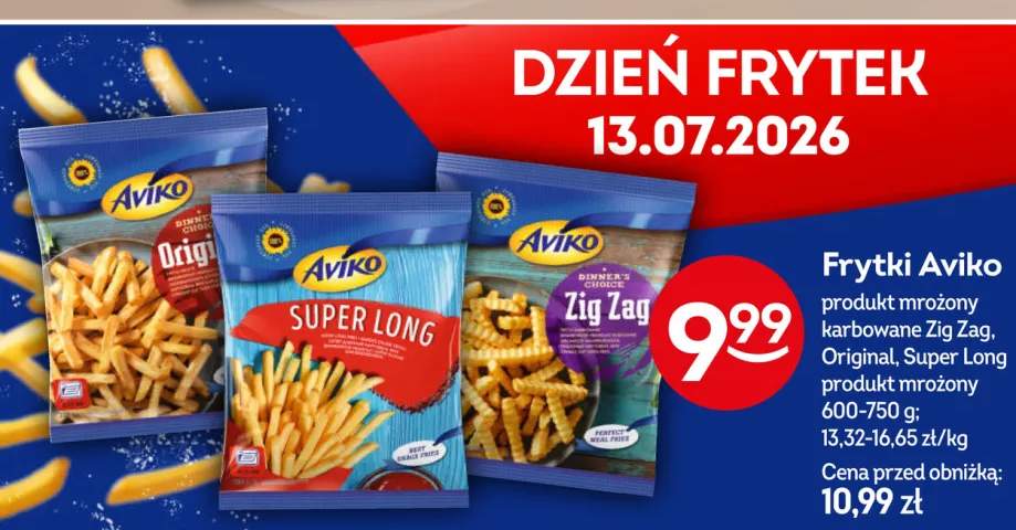 Frytki Aviko Original +2 warianty