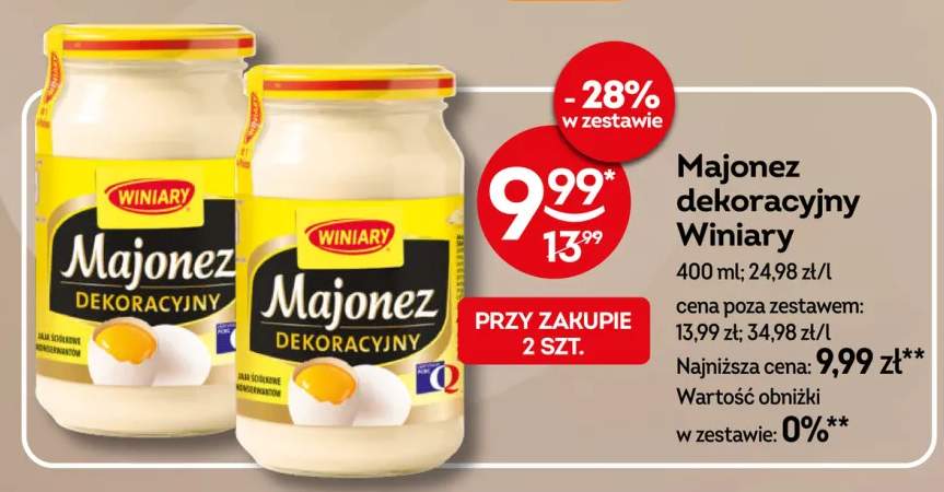 Majonez dekoracyjny Winiary