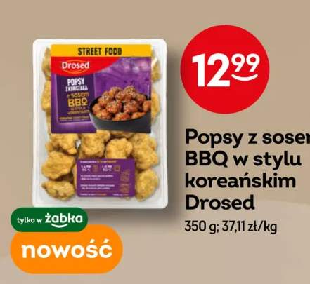 Popsy z kurczaka z sosem BBQ w stylu koreańskim Drosed