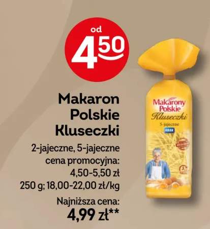 Makaron Polskie Kluseczki 5-jajeczne +1 wariant