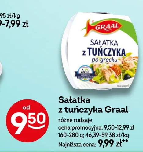 Sałatka z tuńczyka po grecku Graal