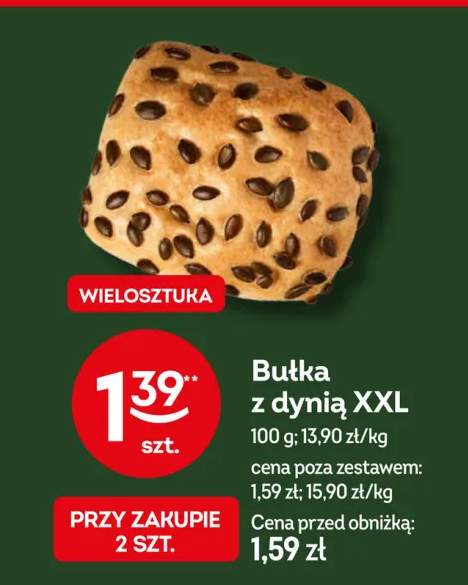 Bułka z dynią XXL