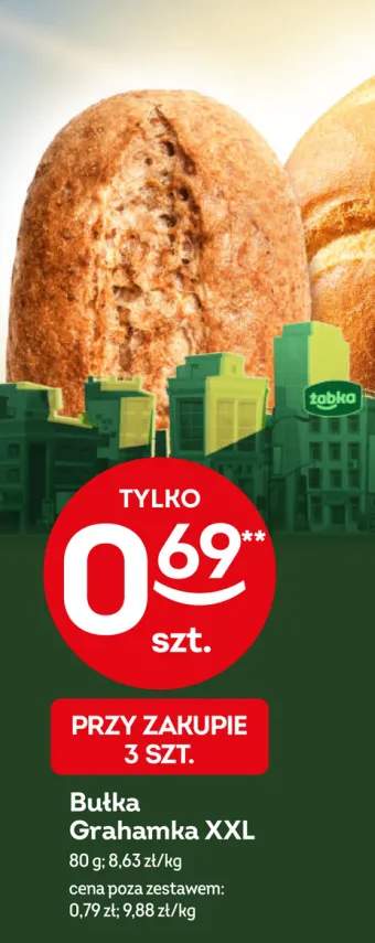 Bułka Grahamka XXL