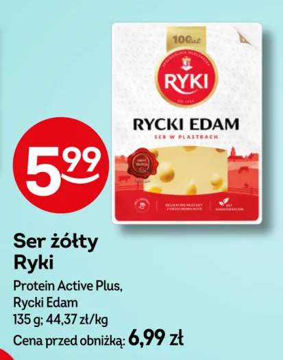 Ser żółty Protein Active Plus Ryki