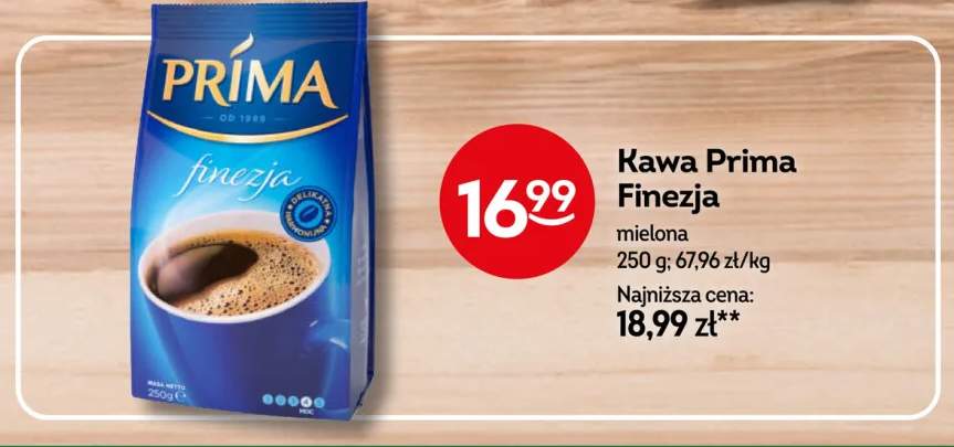 Kawa mielona Prima Finezja