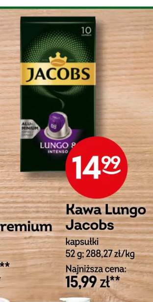 Kawa w kapsułkach Jacobs Lungo 8 Intenso