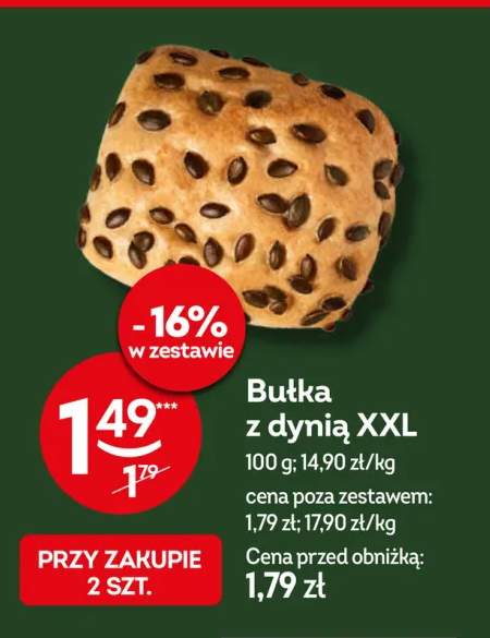 Bułka z dynią XXL